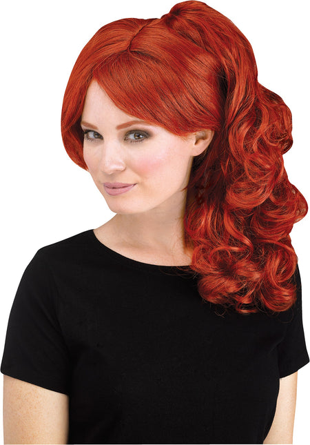 Perruque Convertible (3 en 1) - Roux - Adulte