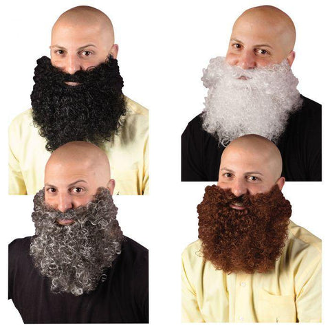 Fausse Barbe Bouclée - Accessoire - Boo'tik d'Halloween