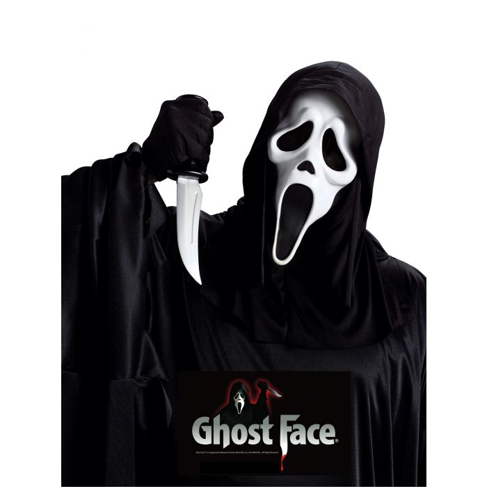 Ensemble Ghost Face® - Masque et couteau