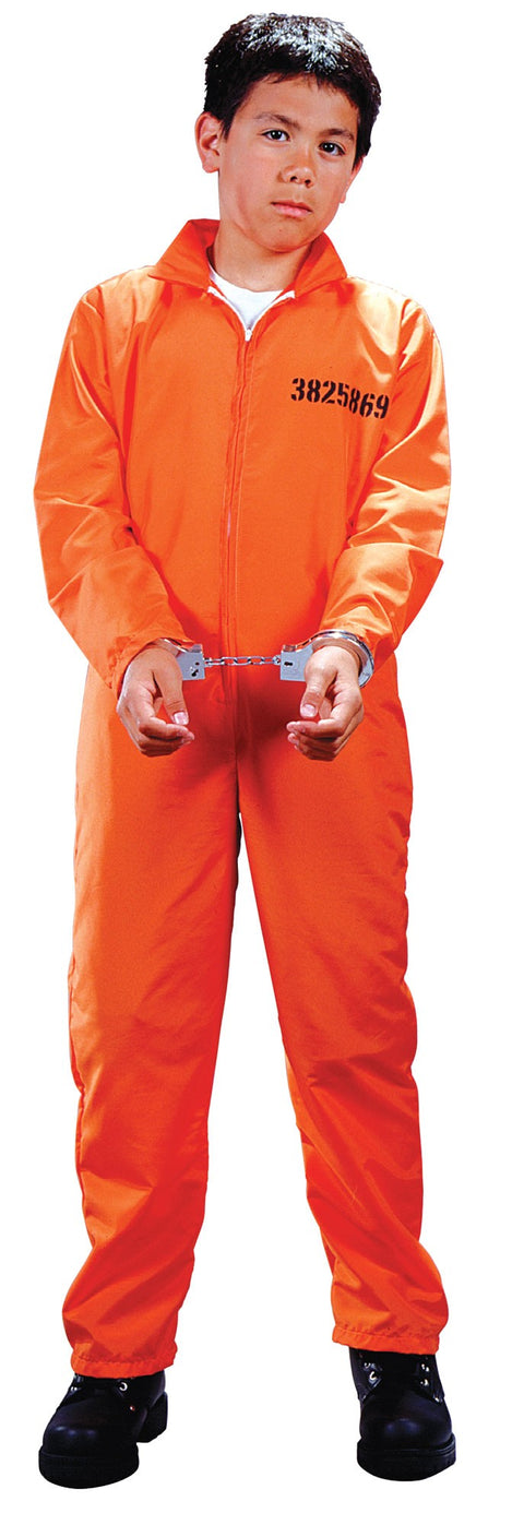 Orange Prisoner Costume - Child