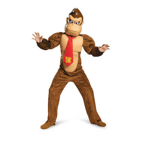 Deluxe Donkey Kong Costume - Super Mario - Child