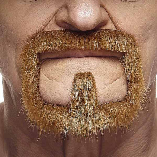 Fausse moustache autocollante - Roux