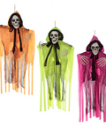 Faucheuse squelette coloré suspendu (28") - Décorations - Boo'tik d'Halloween