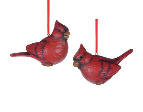 Cardinal Ornament (5")