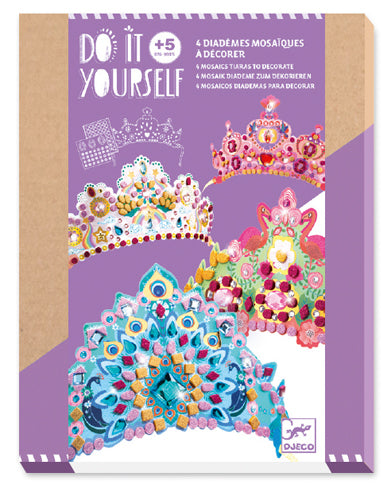 DIY / Mosaic tiaras / Like a princess