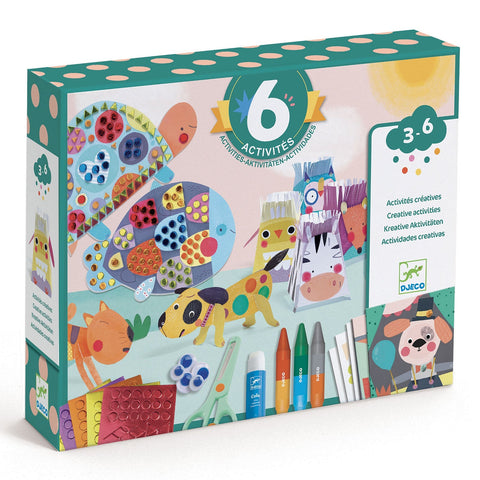 Coffret multi−activités / Les animaux et leur maison