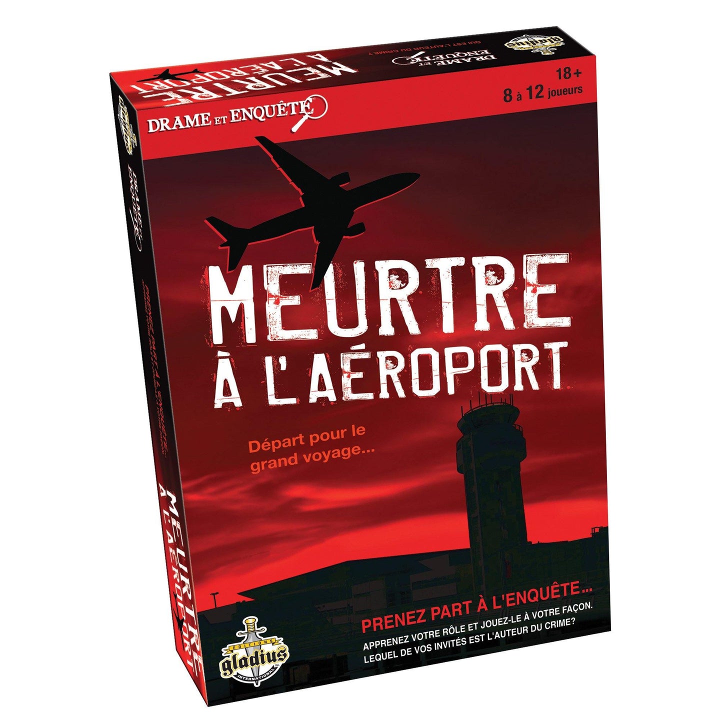 Meurtre à l'aéroport - Drame et Enquête - Jeux de société - Boo'tik d'Halloween