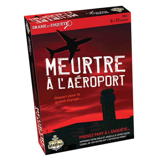 Meurtre à l'aéroport - Drame et Enquête - Jeux de société - Boo'tik d'Halloween