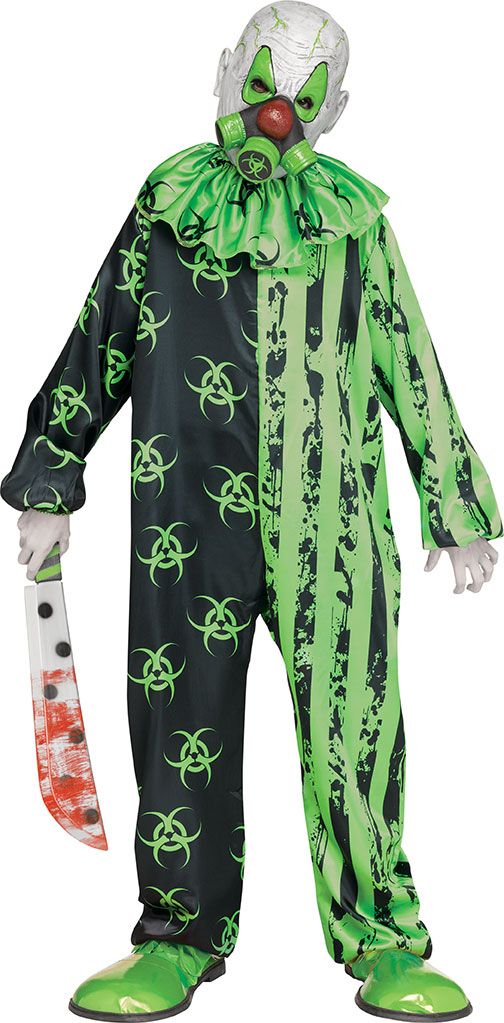 Costume de clown toxique - Enfant