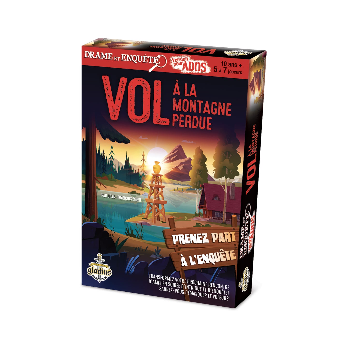 Vol à la montagne perdue - Drame et Enquête