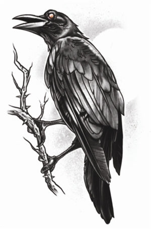 Tatouage Fx - Gothic - Corneille