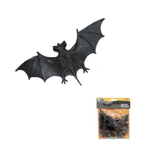 Créature Effrayante pour Halloween - Chauve-souris (8/pqt)