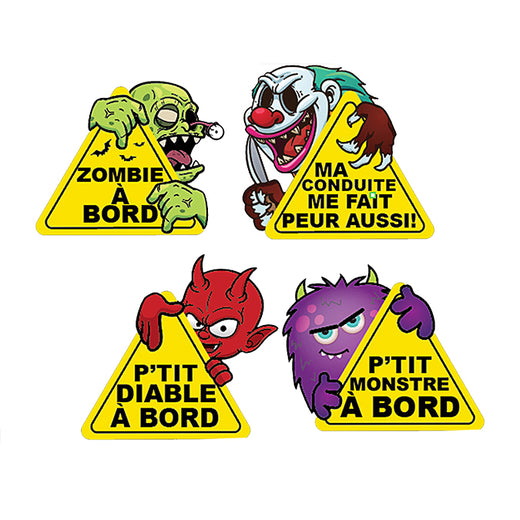 Character decoration for the car
