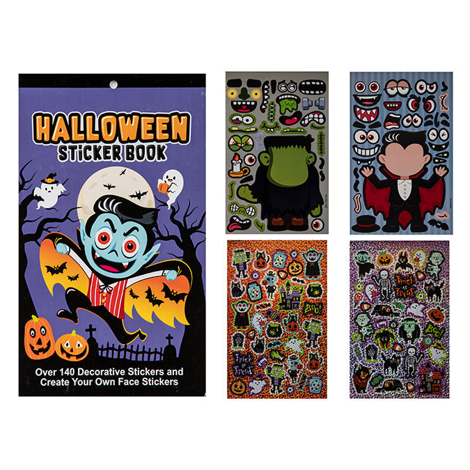 Livre autocollants halloween