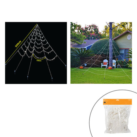 Jumbo corner spider web (15px18ft)