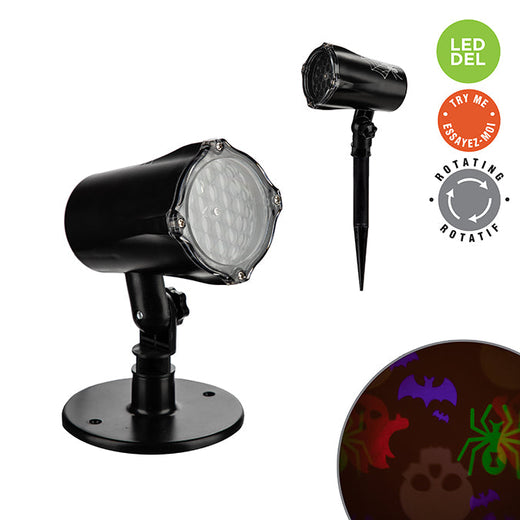 Projecteur Extérieur D'halloween À Del Avec Images Mobiles