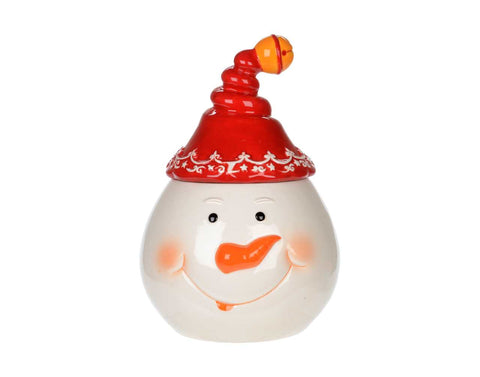 Cookie jar - Snowman (7x10in)