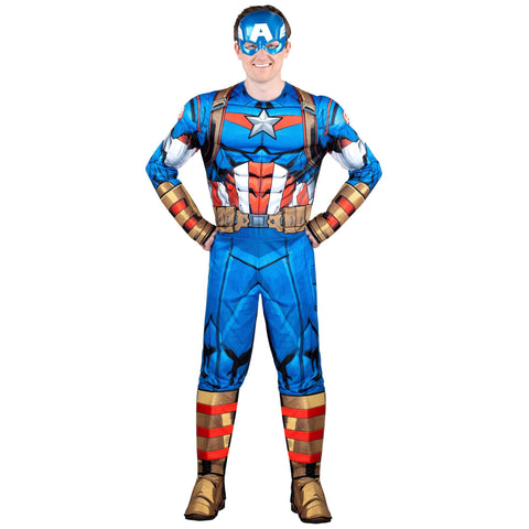 Captain America Costume - Marvel - Men