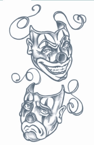Tatouage Fx - Prison - Joker