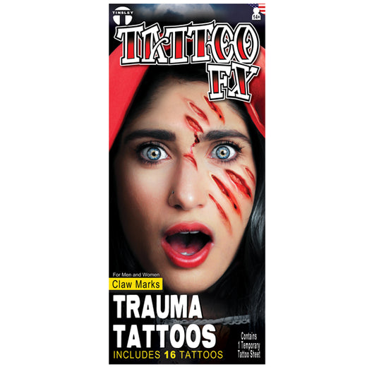 Tatouage Fx - Marques de griffes