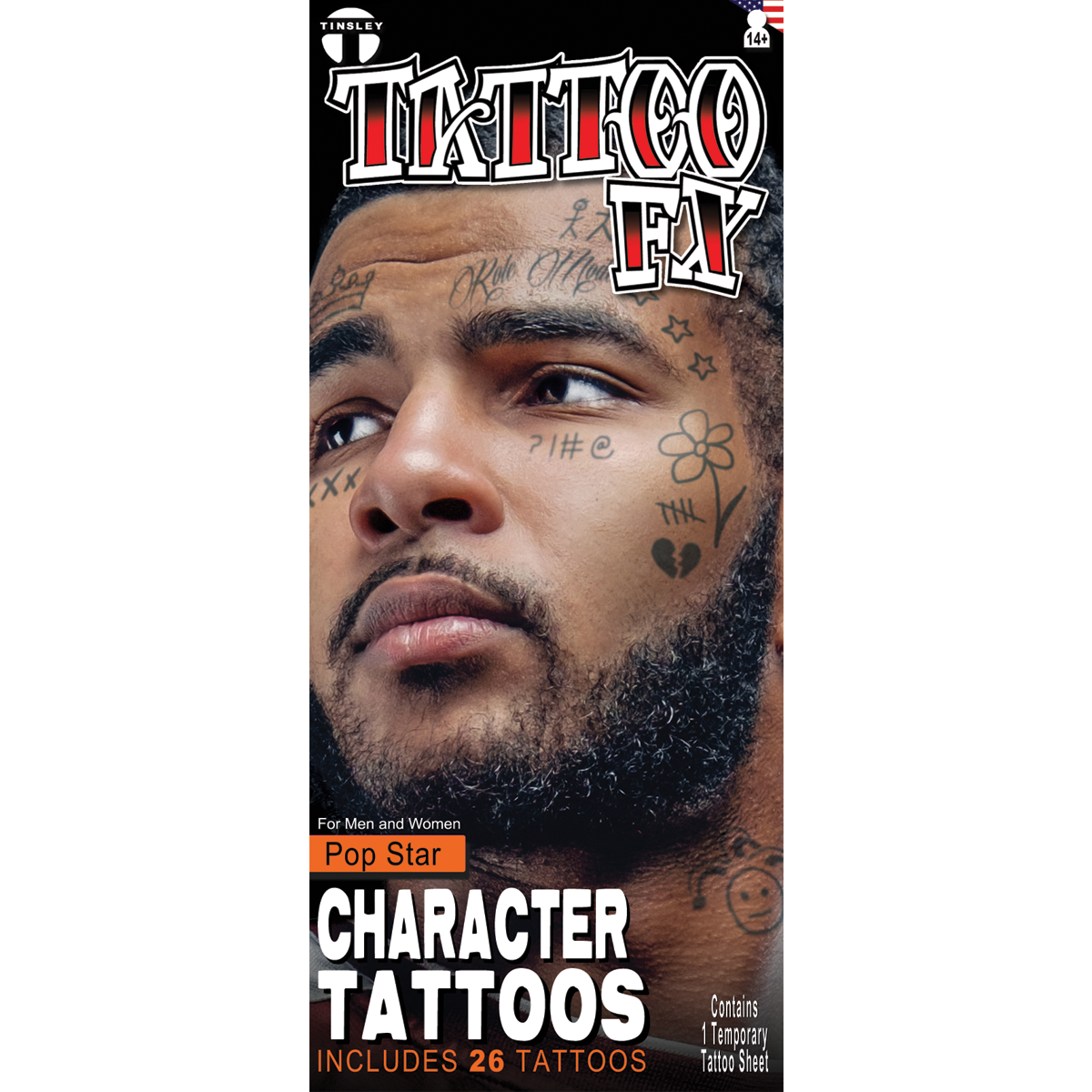 Tatouage Fx - Pop star