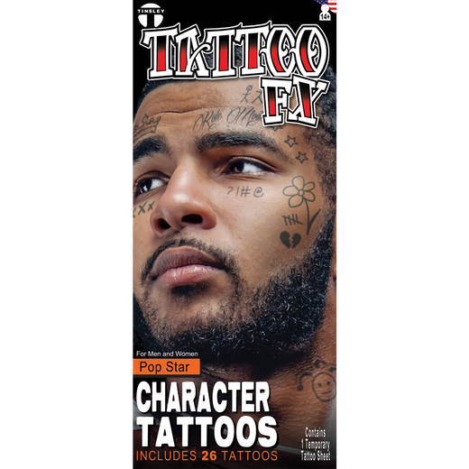 Tatouage Fx - Pop star