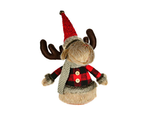 Moose with red/black coat (10")