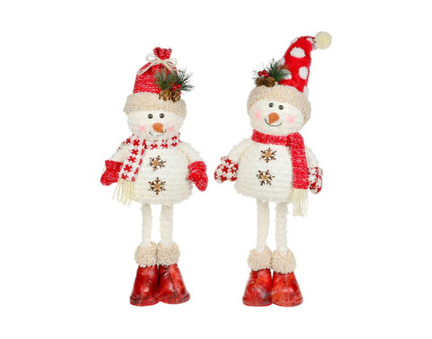 Chenille snowman with spring (19")