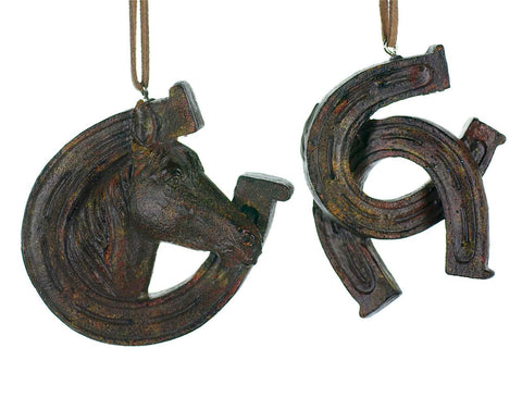 Horse Head Ornament (3in)