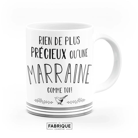 Mug - "Nothing more precious than a godmother like you!"