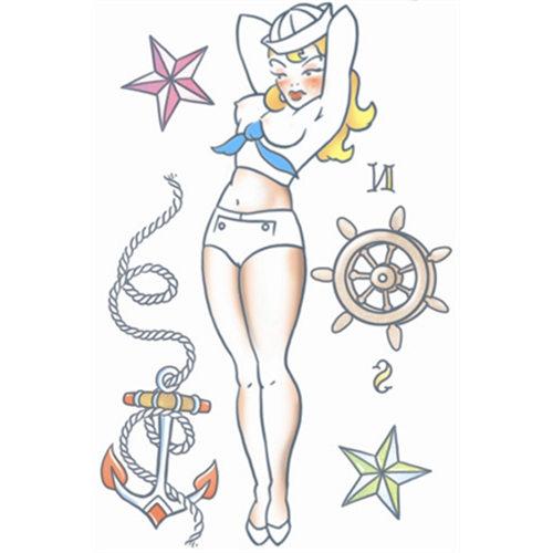 Tatouage Fx - Pin Up - Marin