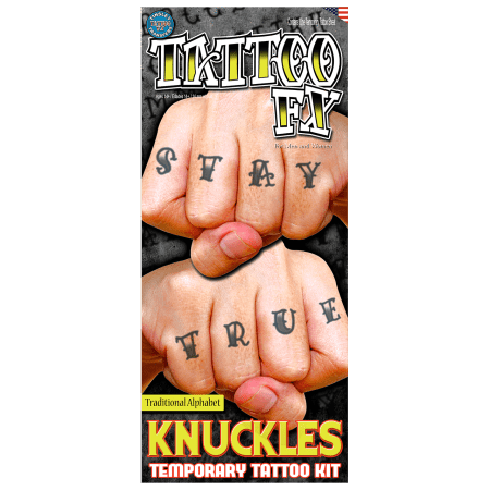 Tatouage Fx Transfers - Alphabet 2
