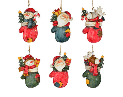 Ornament - Character in a mitten (3.5in)