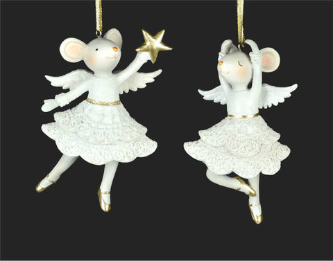 Mouse Ornament (4.5in)