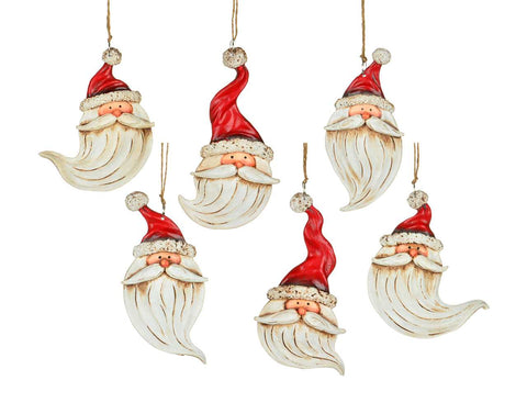 Santa Claus Ornament (5in)