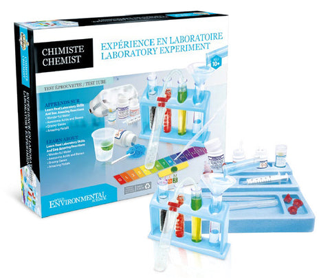 Chimiste - Expérience en laboratoire