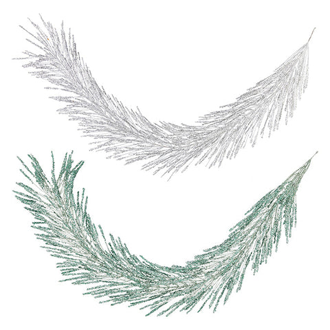 Long sequined needle garland (140cm)