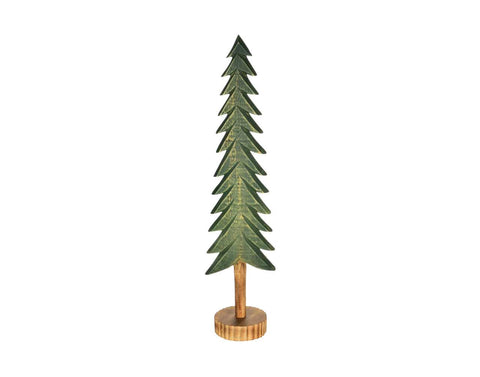 Very large wooden pine tree