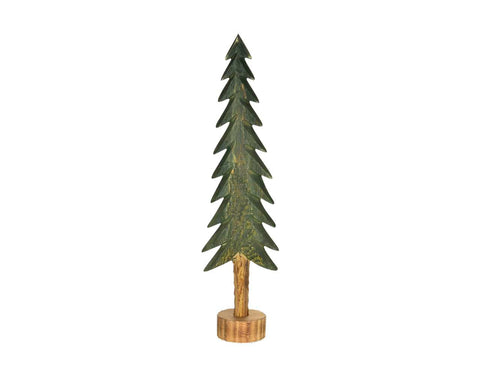 Large wooden pine tree