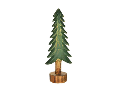 Small wooden pine tree