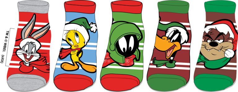 LOONEY TUNES - HOLIDAY ANKLE SOCK SET