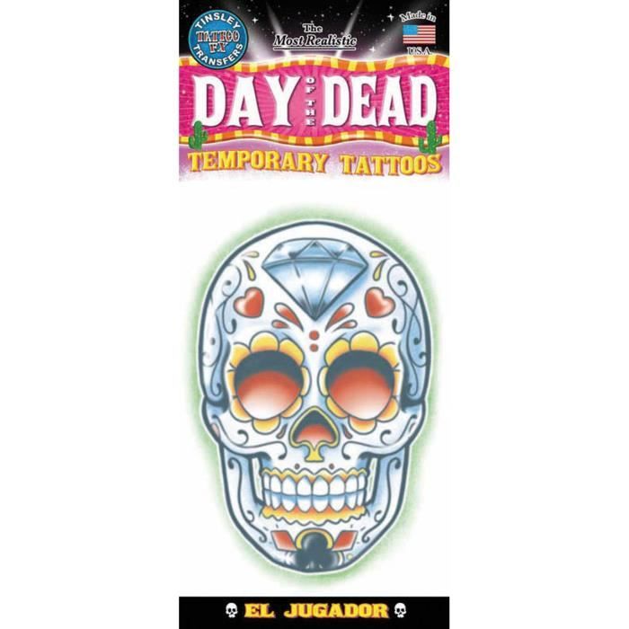 Tatouage Fx - Day of the Dead - El Jugador