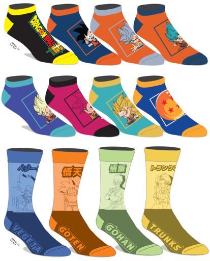 Dragon Ball Z - Advent 12 Days of Sock Pack