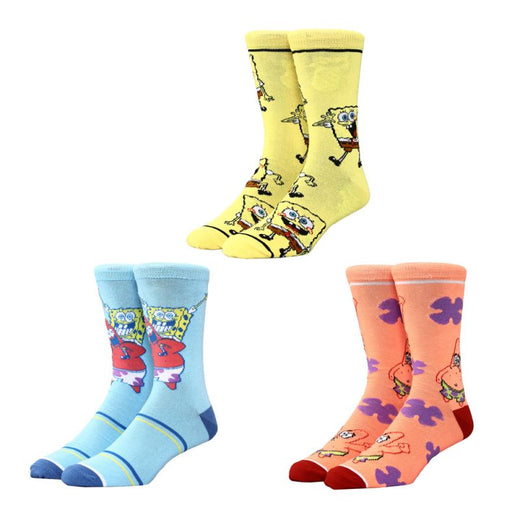 SPONGE BOB - SquarePants Casual Crew 3-Pair Pack