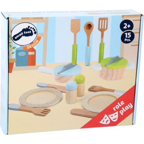 Ensemble de jouets en bois - Cuisine