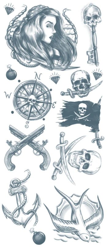 Tatouage Fx - Pirate