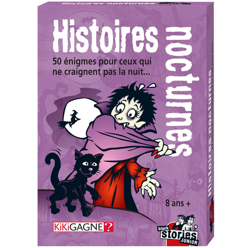 Black Stories JUNIOR: Histoires Nocturnes (fr) - Jeux de société - Boo'tik d'Halloween