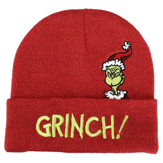 THE GRINCH - Peek-A-Boo Red Beanie