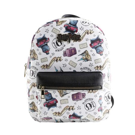 HARRY POTTER - Hogwarts Watercolor AOP Mini Backpack