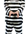 Costume de Prisonnier - Homme (taille plus) - Costume - Boo'tik d'Halloween